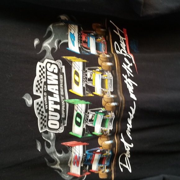 World of Outlaws racing shirt - Picture 3 of 3